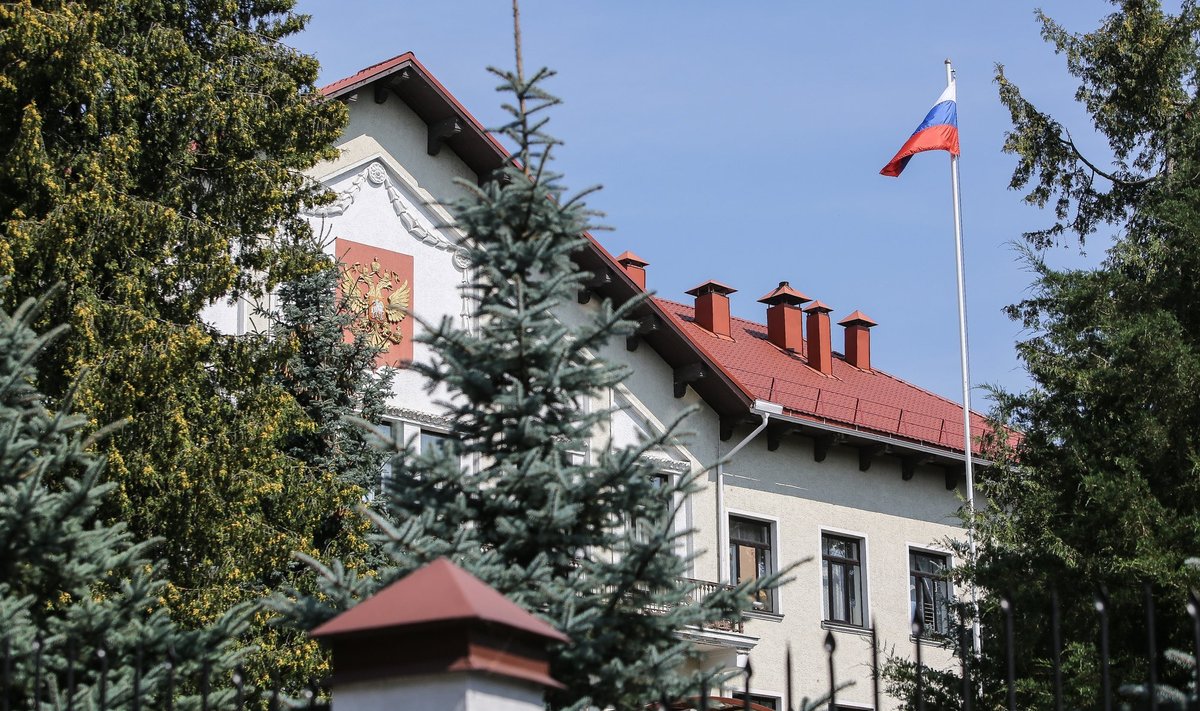 The Russian Embassy in Vilnius