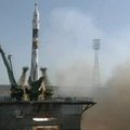 Du rusai ir amerikietis išskrido į Tarptautinę kosmoso stotį