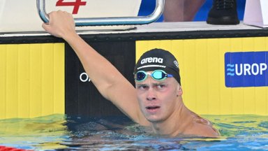 Lietuvos rekordą ir olimpinį normatyvą pasiekęs Rapšys liko per žingsnį nuo medalio