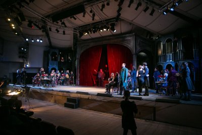 Operos "Faustas" repeticija