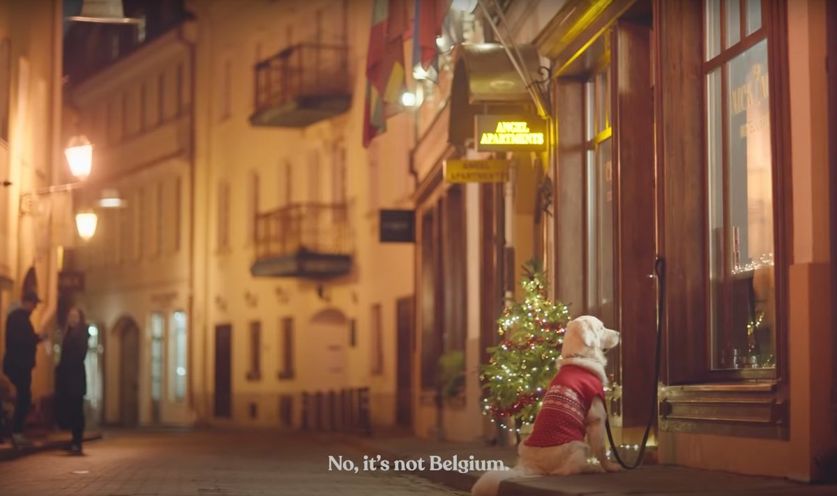 Vilniaus kalėdinė reklama
