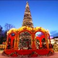Kalėdų belaukiant: Tivoli parkas Kopenhagoje virto stebuklų šalimi
