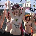 Ukrainoje pusnuogės „Femen“ narės surengė dar vieną protesto akciją