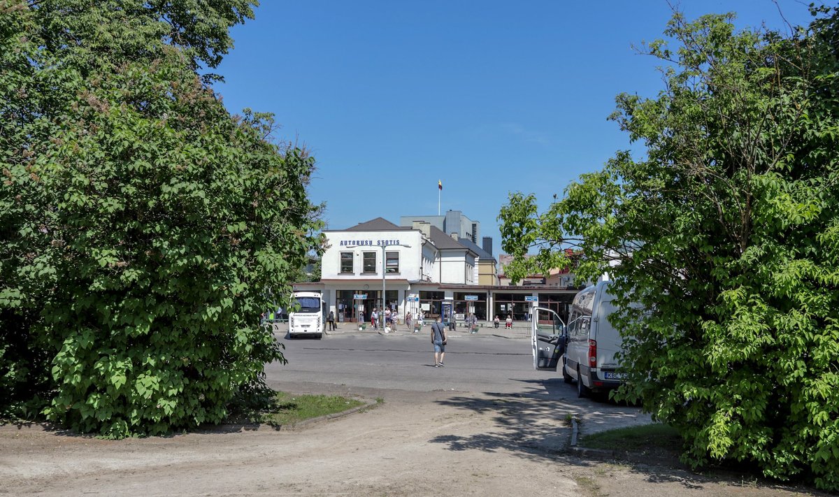 Panevėžio autobusų stotis (I. Stulgaitės nuotr.)