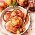 Blynai su obuoliais – pagaminsite greitai, valgysite skaniai