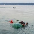 Kauno mariose plaukiojantys poilsiautojai išgelbėjo iš valties išvirtusią įkaušusią ketveriukę