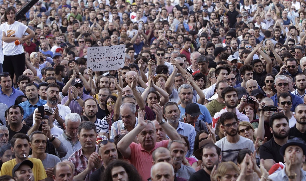 Protestas Tbilisyje