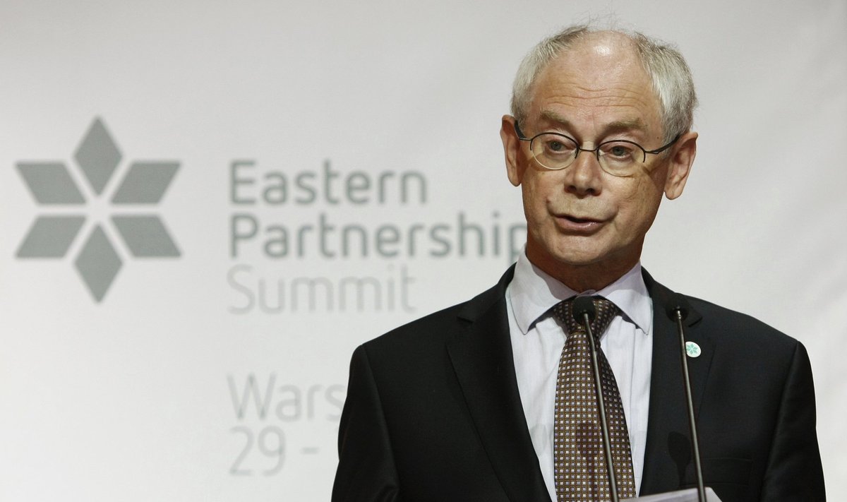 ES prezidentas Hermanas Van Rompuy
