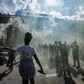 Tūkstančiai Kolumbijos piliečių vėl išėjo protestuoti į gatves