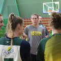 Lietuvos dvidešimtmetės krepšininkės pradėjo pasiruošimą Europos čempionatui
