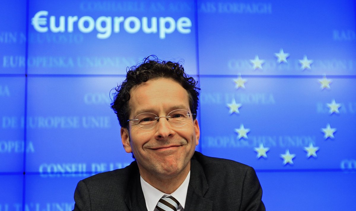 Nyderlandų finansų ministras Jeroenas Dijsselbloemas vadovauja euro grupei