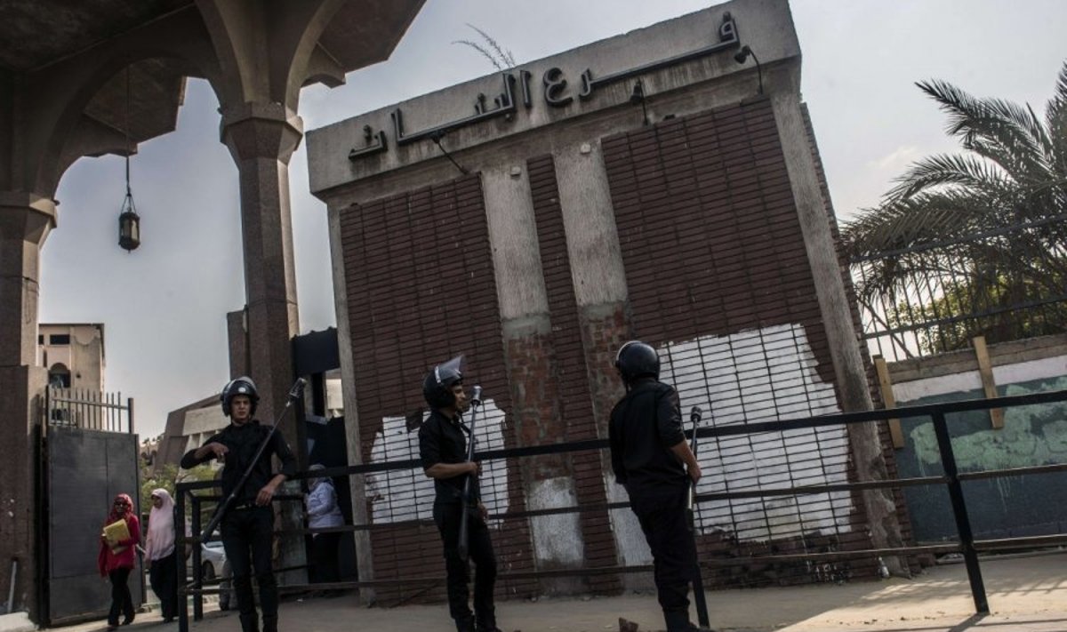 Prie Kairo universiteto sprogo bomba
