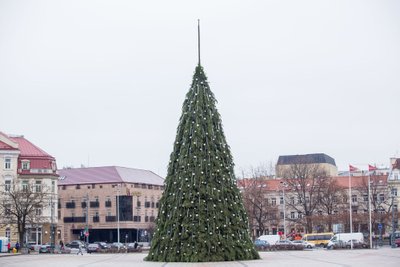 Kalėdinė eglė Vilniuje
