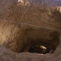Meksikoje rastas tunelis gali atvesti prie senovinio miesto valdytojų kapavietės