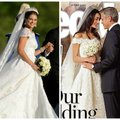 Stulbinantis panašumas: G. Clooney žmonos nuotakos suknelė - it iš Švedijos princesės spintos