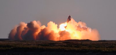 „SpaceX“ Marso erdvėlaivio prototipas sprogo per bandomąjį skrydį