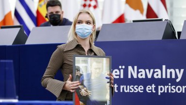 Europos Parlamentas pagerbė Sacharovo premijos laureatą Aleksejų Navalną