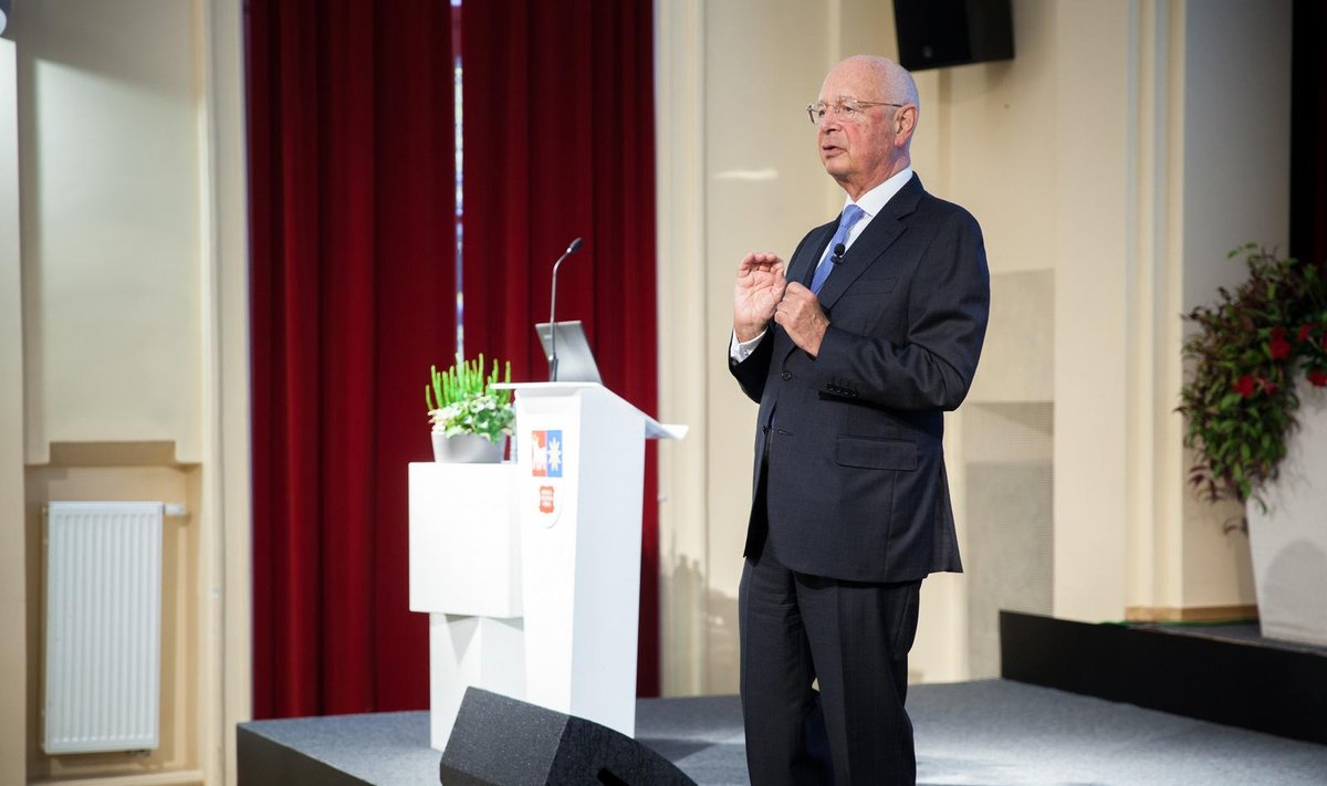 The New Honorary Doctor of KTU Klaus Schwab