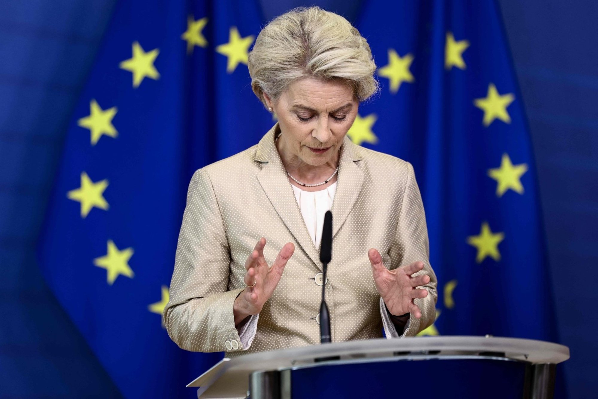 Ursula Von Der Leyen Smūgius Ukrainos Infrastruktūrai Pavadino Karo ...