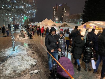 Marijampolės eglutės įžiebimo šventė (nuotr. Monika Sadauskaitė)