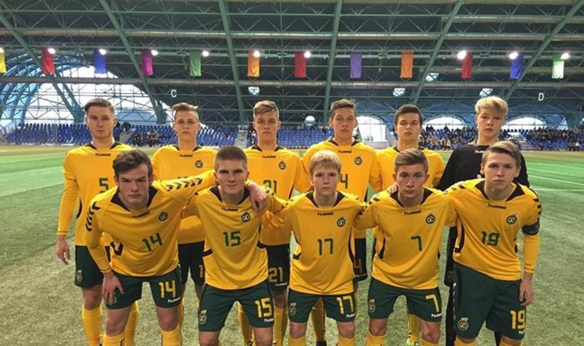 Lietuvos jaunių U18 futbolo rinktinė