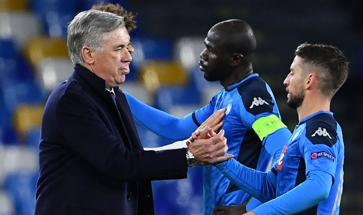 Carlo Ancelotti su "Napoli" futbolininkais