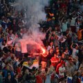 Rusai patys paskelbė, kad už uždegtą fakelą UEFA jų nebaus